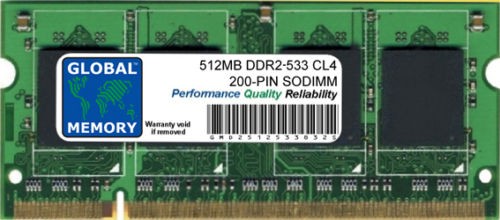 512mb ddr2 533mhz pc2 - 533mhz, pc2-4200