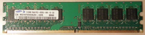 Samsung 512mb pc4200u ddr ram - 512mb, ddr-ram